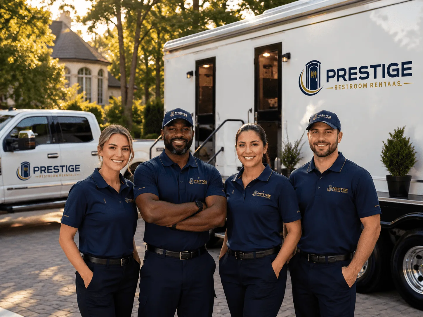 Trusted Luxury Portable Restrooms company in Braithwaite, LA